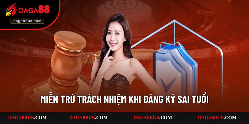 Nhà cái không giải quyết hành vi báo cáo sai tuổi
