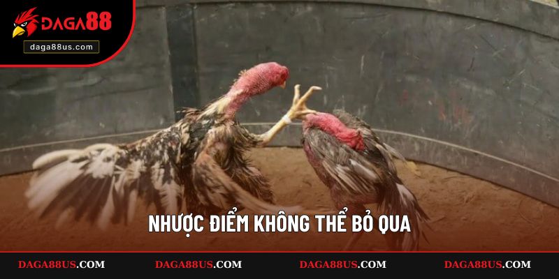 Nhược điểm không thể bỏ qua